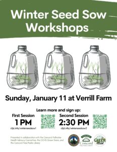 Winter Seed Sow Workshop