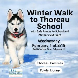Winter Walk for Thoreau School Families