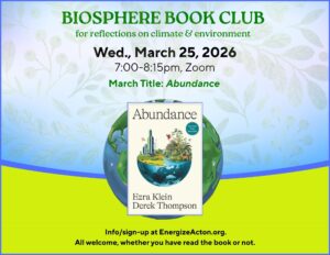 Biosphere Book Club -- Book #2:  Abundance